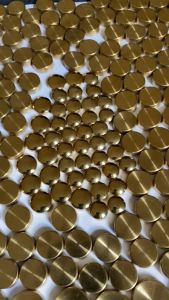 Set 8 Chụp chân vít mạ vàng Gold cao cấp Size 12mm