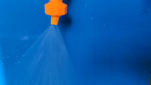 Bộ 10 cái 5 cái 7.9L/min 65° Béc phun rẻ quạt 65 độ nhựa PP | Lỗ phun 1mm | Kẹp ống 32mm | Đầu vào 7.5mm