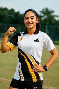 JERSEY RAZKA KERAH V PREMIUM  OLAHRAGA SERBAGUNA BAHAN DRAYFIT SERENA PREMIUM