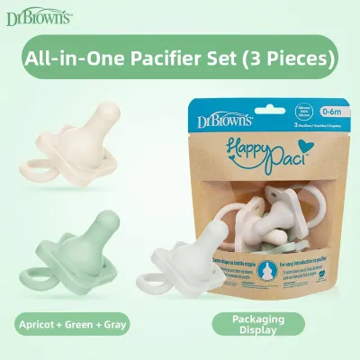 Dr Brown’s Natural Flow | Ultra-Soft Silicone Soother 0-6 Months