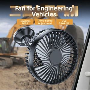 LUKSEN | Quiet Powerful 3-Speed Adjustment Charging Fan for Forklifts