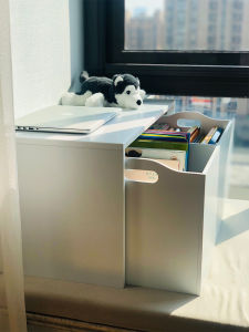 DOUMIBAOBEI | Drawer-type Window Seat Storage Cabinet Organizer