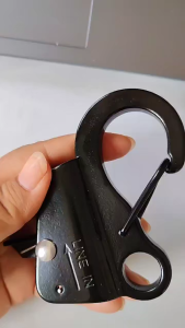 Stainless Steel Boat Bumper Holder Rope Hook Adjustable Sliding Anchor Hook Line Clips For Yacht