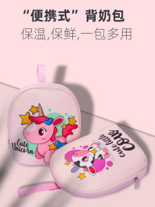 Túi đựng sữa mẹ mini cầm tay để làm việc Lý tưởng cho trẻ sơ sinh và trẻ sơ sinh già Chai sữa đá xanh và túi đựng đồ