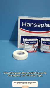 Hansaplast Fixation Micropore 3M Surgical Tape (Without Dispenser) Pita Luka Medical Breathable