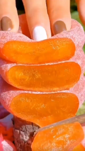 柿饼正宗农家降霜柿饼广西桂林恭城柿子饼流心吊柿饼 Persimmon cake Frosty Round Cake 500g