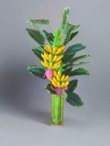 Tanaman artifisial pisang hias tinggi 170cm