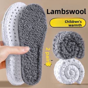 LINGMIAO | Child-friendly Warm Sheepskin Insoles Anti-odor Winter