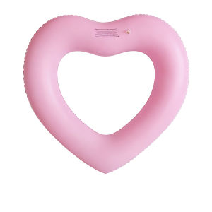LIMATI | Heart-shaped Glitter Inflatable Swim Ring