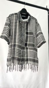 RENIM PROJECT Shemagh Short-sleeve Shirt เสื้อเชิ๊ตแขนสั้นจากผ้าชีมัค