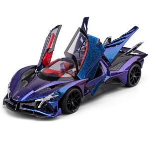 1:18 Scale Apollo EVO Alloy Car Model Diecast Car Sound Light Car Lovers Collection Kids Birthday Gift Metal Boys Toys