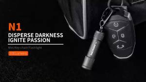 NICRON Flashlight N1: A Compact & Powerful Keychain Light