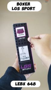 Celana Boxer Pria LGS SPORT 648 ISI 3Pcs