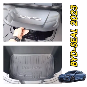 BYD Seal 2024 ถาดฝากระโปรงหน้ารถ (1ชิ้น) ตรงรุ่น เข้ารูป เอนกประสงค์ กันฝุ่น กันน้ำ