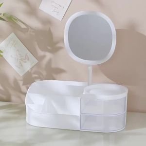 Large Capacity Cosmetic Storage Box Makeup Drawer Organizer Jewelry Nail Polish Makeup Container Desktop Sundries Storage Box