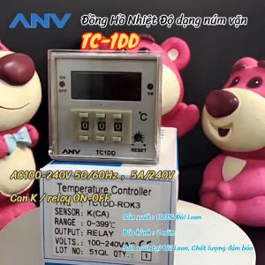 Đồng Hồ Nhiệt Độ TC-1DD ANV K 399℃ Dạng phím cơ (winsun)