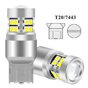 KEVANLY | 2Pcs LED Bulbs 1156 BAU15S BA15S 1157 BAY15D T20 T25 Turn Signals Lights 19SMD DRL Driving Lamp 7440 7443 3157 3156 LED Light