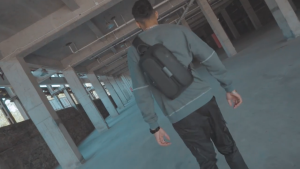 Bange BG7079 Tas Selempang Pria Waist Bag Pria Sling Bag Pria