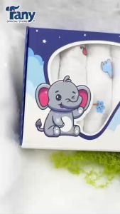 FANY - KHĂN HỘP GẠC IN 2 LỚP 32 X 32 CM