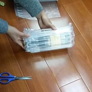 1 Meter Inflatable Bubble Wrap Balut Gelembung Udara Air Bubble Wrap Packaging Air Column Bags