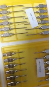 Viddavet 1 dozen US Quality Veterinary Needles Hypodermic Stainless steel Reusable gauge 16x1.5 inches stainless needle