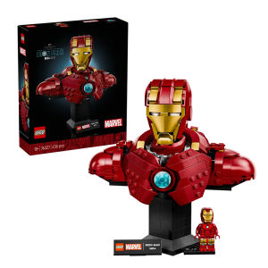 Bộ Lắp Ráp Khối Xây Dựng Siêu Anh Hùng LEGO 76327 Iron Man MK4 Dành Cho Bé Trai Và Bé Gái Quà Tặng Sinh Nhật Hoặc Giáng Sinh Lý Tưởng
