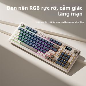 Langtu | Multimode Silent Keyboard for Computer Gaming and Office Use Key-Keyboard Set