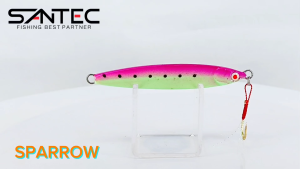 SANTEC - SPARROW METAL JIG - 5g/7g/14g/21g/28g/40g/55g/75g/75g/110g FAST JIG GLOW LUMINOUS MICRO JIG SALTWATER