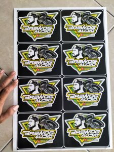 Stiker Sound Brewog 1 Lembar 305x47cm