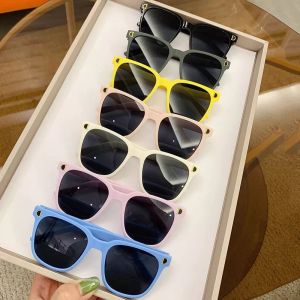 kacamata anak gaya trendy frame motif D cocok untuk anak usia 2-16 tahun