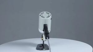 Electric Professional Fabric Cutter Hand-Held Cloth Cutting Machine 90mm Round Knife Cloth Cutter