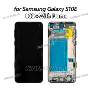 Full Assembly For Samsung Galaxy S10e  LCD Touch Screen TFT Display Digitize Assembly Replacement NO Burn Shadows
