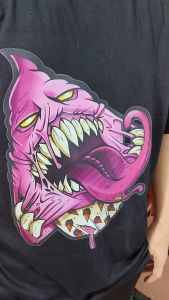 Hans  co kaos pria premium 3 dimensi tshirt distro animasi katun 24s 100 H010 lidah es krimrealpict