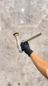 SIFON BOTOL STAINLESS SARINGAN WASTAFEL