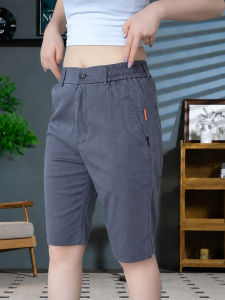 HULIXIONGDI | Ice Silk Breathable Straight Loose Shorts Men 5-inch