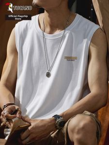 TUCANO | Breathable Loose White Tank Top