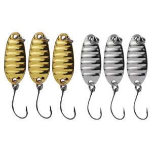 Ewitgo | Glitter Flat Vibration Single Hook Micro Bait Set