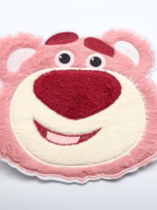 Large Size Fabric Patch Embroidery Repair Hole Decorative Hand Sewing Patch for Clothes Hoodie Jacket down Coat Bear Head