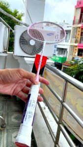 Vợt cầu lông đã đan lưới Wavaw màu CUTE khung nhẹ và bền