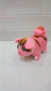 MAINAN ANAK BONEKA KUCING BULU LUCU / KUCING BISA BERJALAN MATA BESINAR BERSUARA LUCU MURAH MERIAH