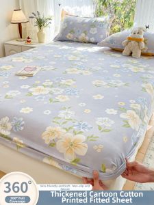 Kiss Dear | Anti-slip Cartoon Children Cotton Thickened Mattress Protector