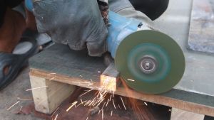 ใบตัดเหล็ก 2IN1 L+R+T 4 นิ้ว ตัดสเตนเลสแผ่นตัด (เขียว)