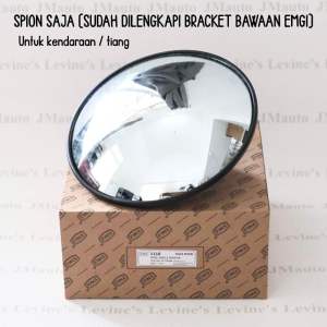 kaca spion bulat 10inch 1110 EMGI / spion bulat 273cm / hiasan ruangan / convex mirror / cermin aesthetic / aksesoris ruangan / gantungan dinding / aksesori kamar / kaca security / inspection mirror / cermin cembung serbaguna / spion variasi truk