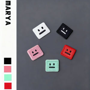 Patchwork Fabric Decorative Patch Durable Geometric Pattern for Clothing And Pants Repair Small Hole Sticker Heat Sealable