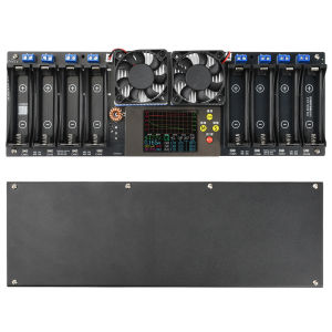 ใหม่ 8 ช่อง 18650 แบตเตอรี่ความจุเครื่องทดสอบอุณหภูมิภายใน DC 12-19V ชาร์จอัตโนมัติและคายประจุโมดูลเครื่องทดสอบแบตเตอรี่