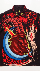 DGRAVE CREATIONS EXILE BUTTON-DOWN POLO