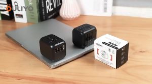 🇸🇬 [READY STOCK] Universal Travel Adapater AC Power Adapter Surge Protector with UK + EU + AU + US Power Plug