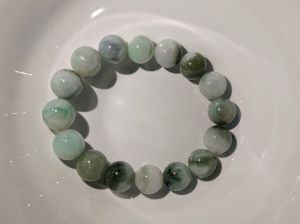 Natural Myanmar Jade wristbands mixed shades