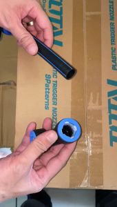 Push Fitting HDPE Sambungan HDPE / Sok Lurus / Straight Coupler Merk OKUMA Ukuran 25 MM (3/4" Inch)