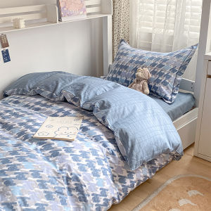 NAIYOUCHENG | Student Dormitory Pure Cotton Bedding Single Set